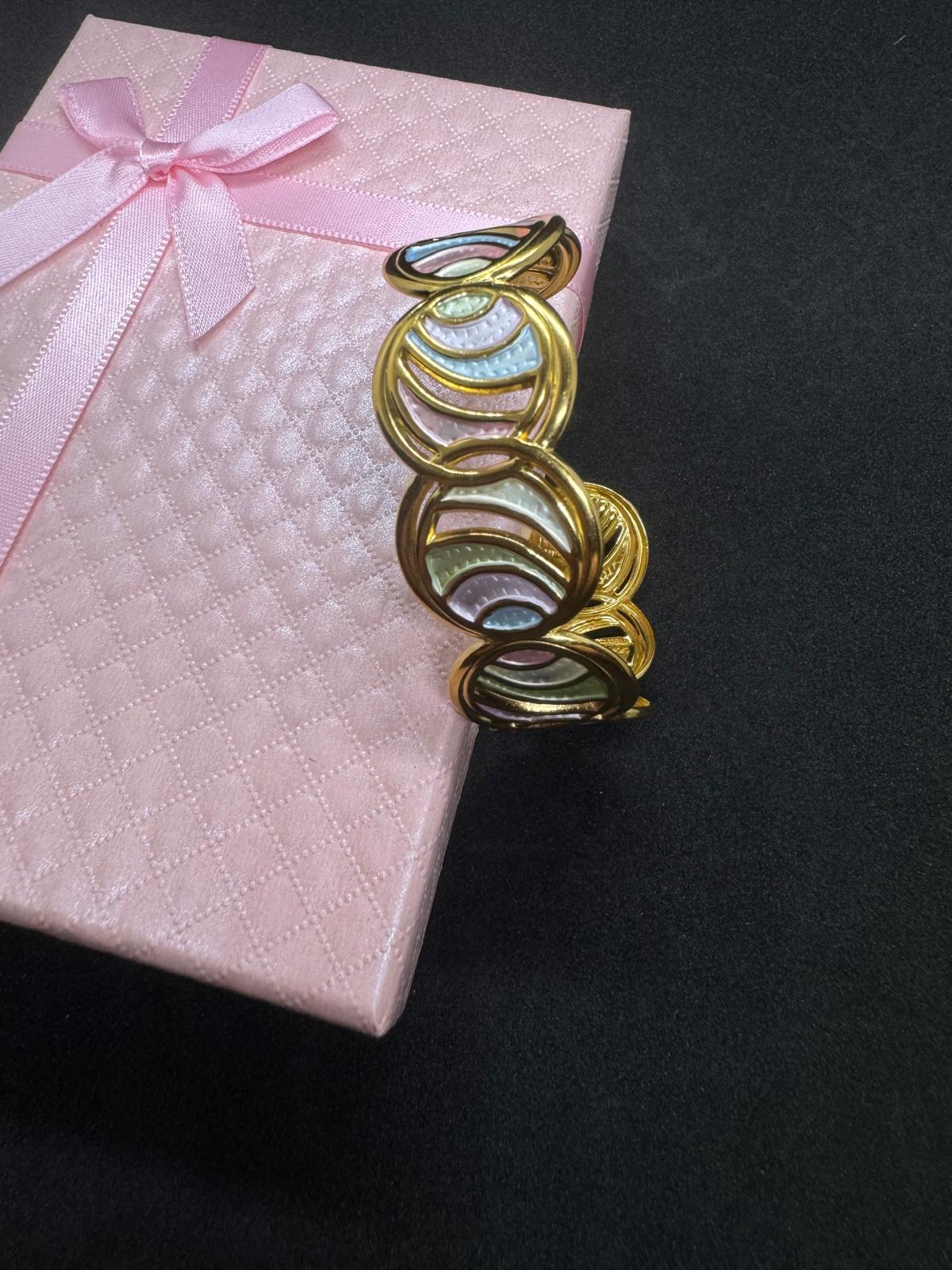Ensemble Bague + Bracelet En Acier Inoxydable