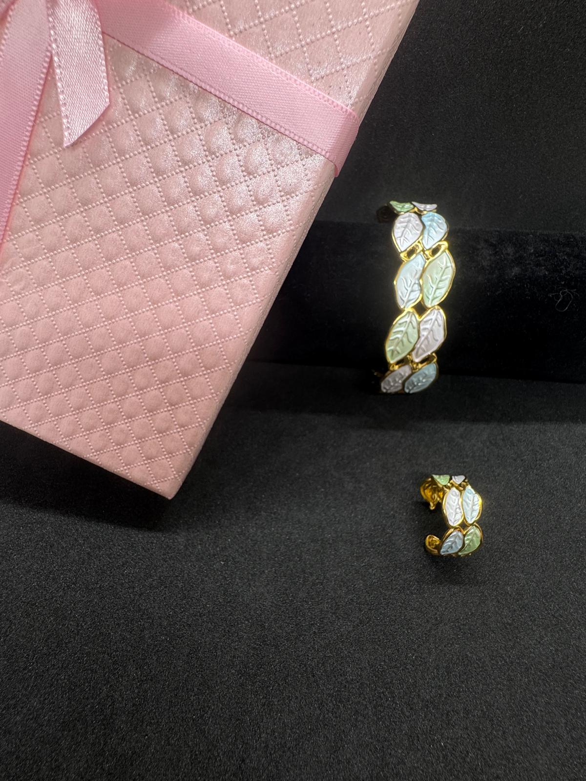 Ensemble Bague + Bracelet En Acier Inoxydable