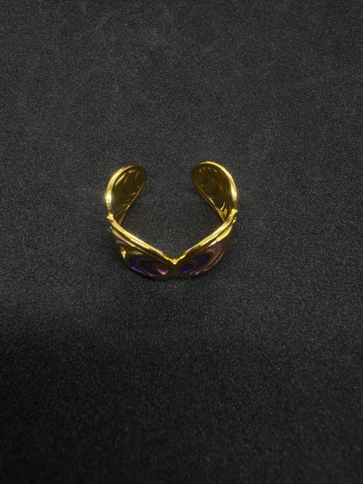 Ensemble Bague + Bracelet En Acier Inoxydable