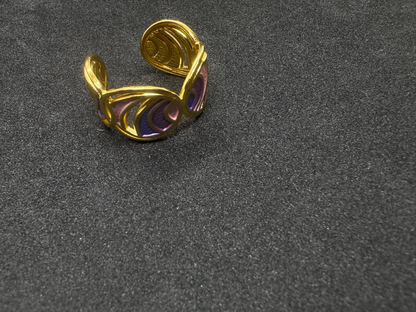 Ensemble Bague + Bracelet En Acier Inoxydable