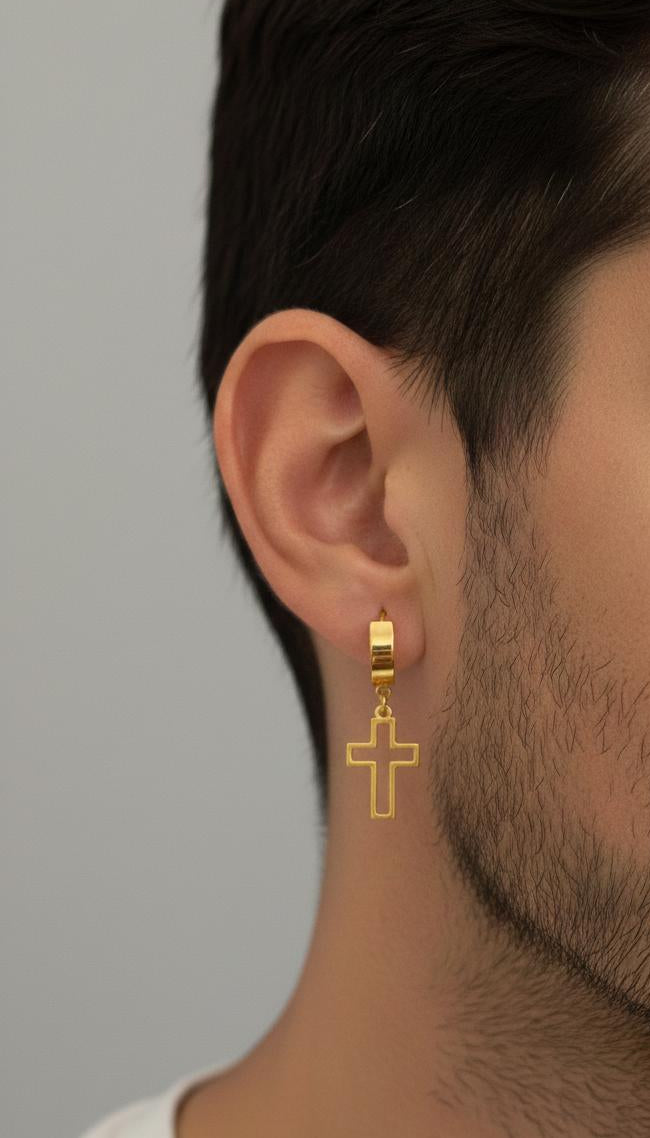 BOUCLES D'OREILLES HOMMES (B101)