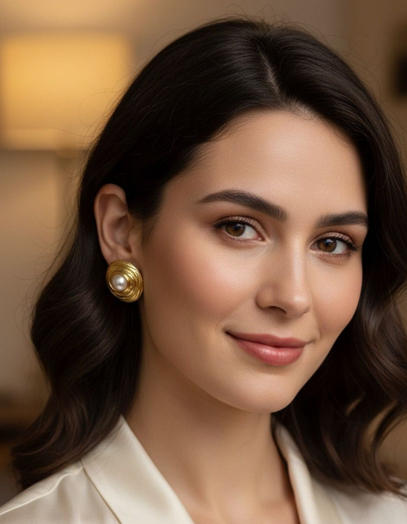 BOUCLES D'OREILLES EN ACIER INOXYDABLE 316L (B24)