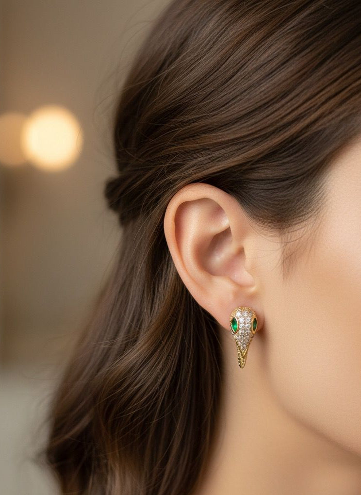 BOUCLES D'OREILLES PENDANTES EN ACIER INOXYDABLE 316 L (B63)