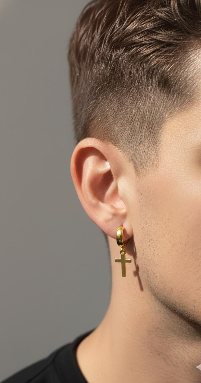 BOUCLES D'OREILLES HOMMES (B99)