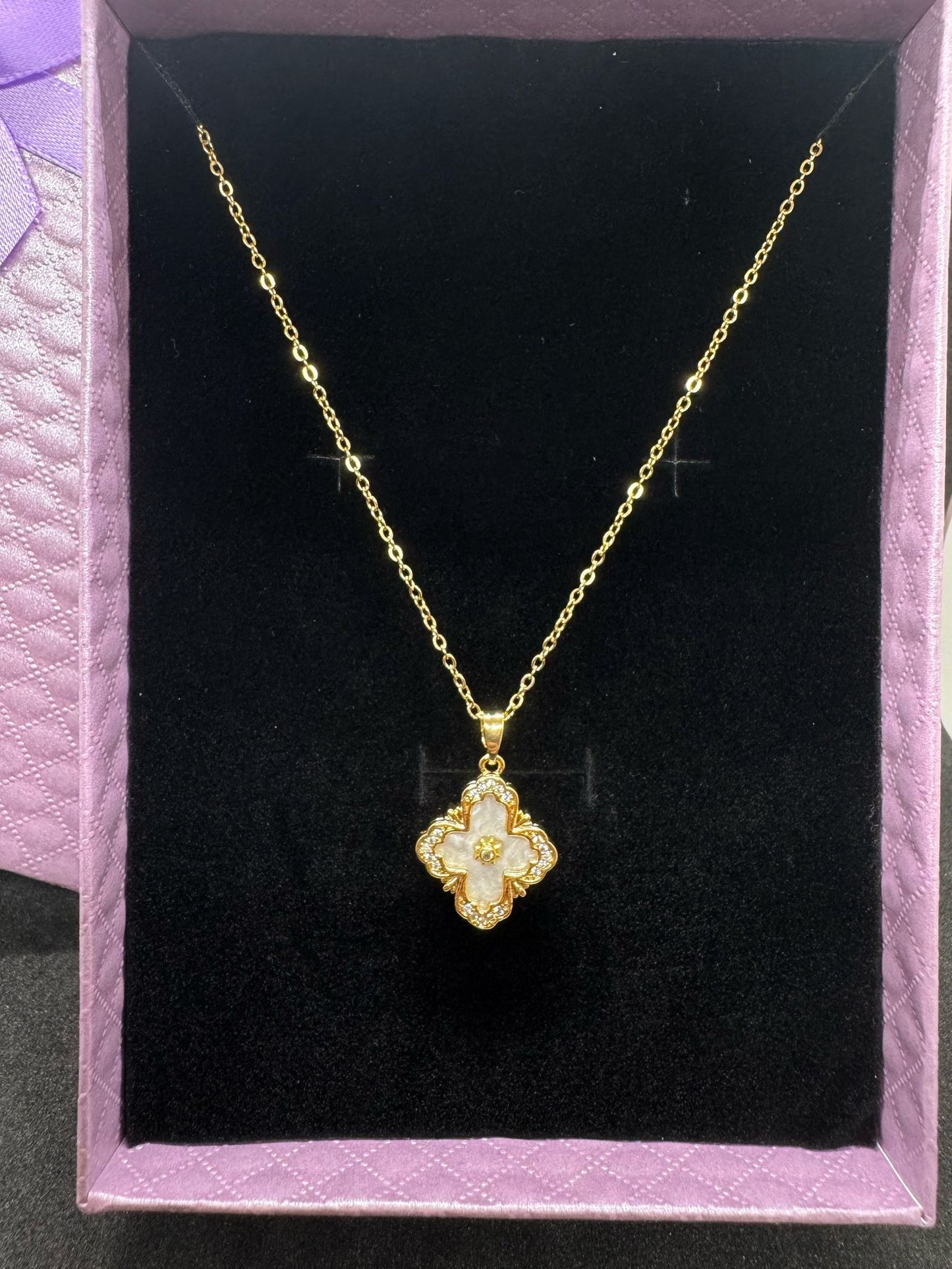 Collier Femme En Acier Inoxydable