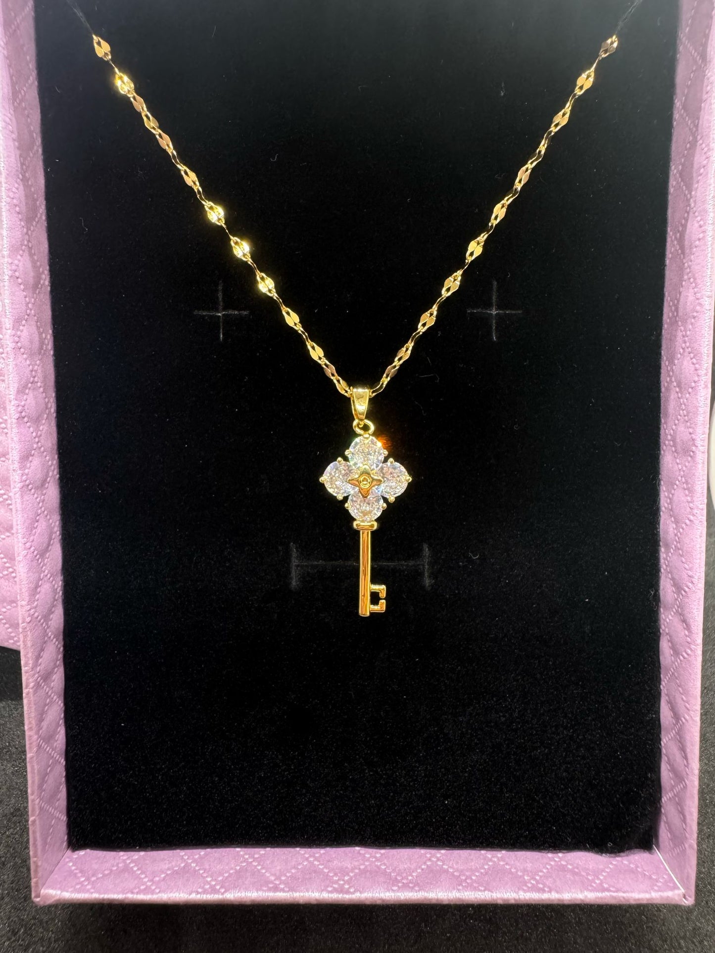 Collier Femme En Acier Inoxydable