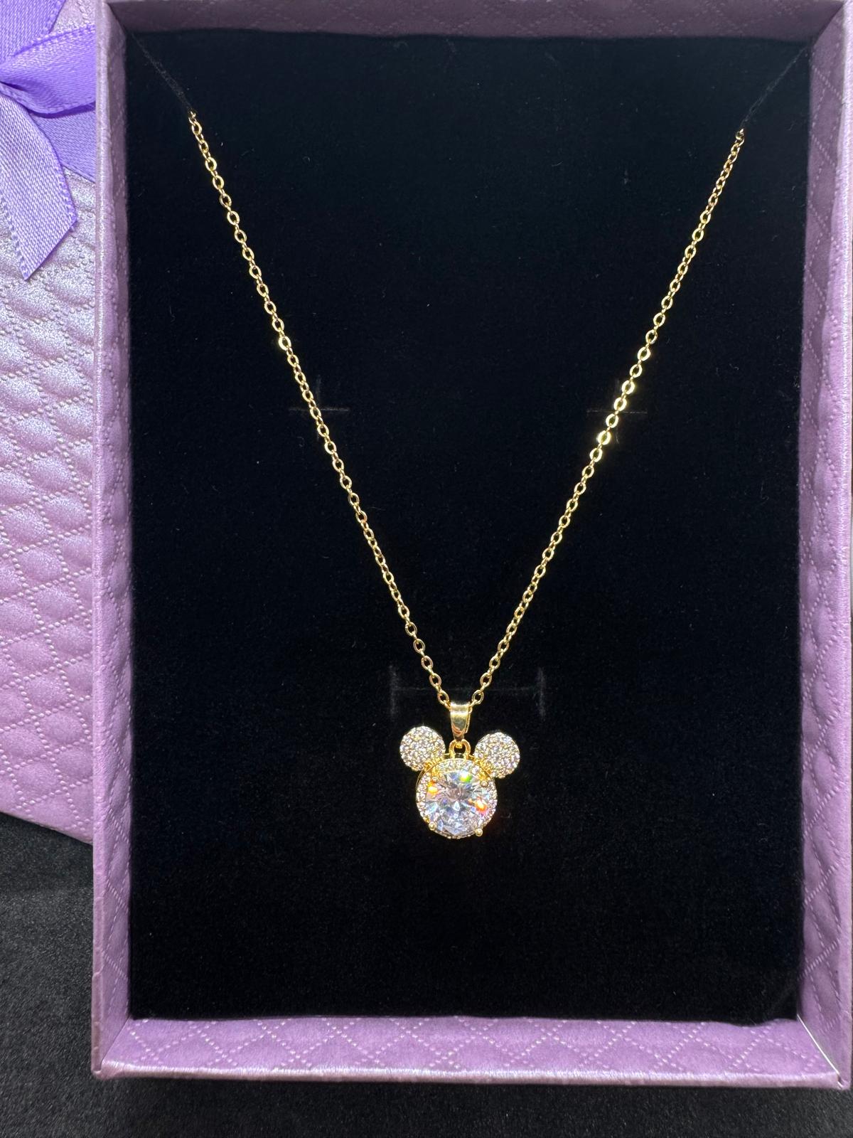Collier Femme En Acier Inoxydable