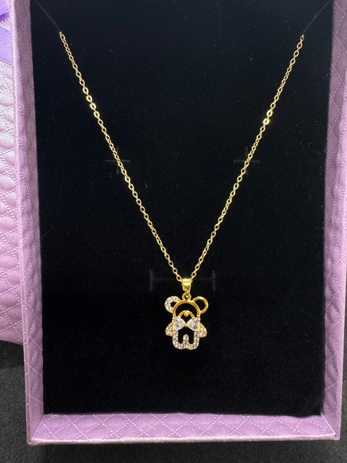 Collier Femme En Acier Inoxydable