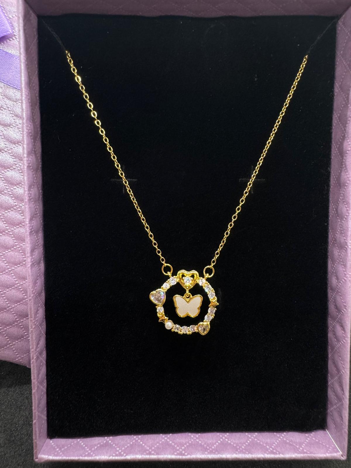 Collier Femme En Acier Inoxydable