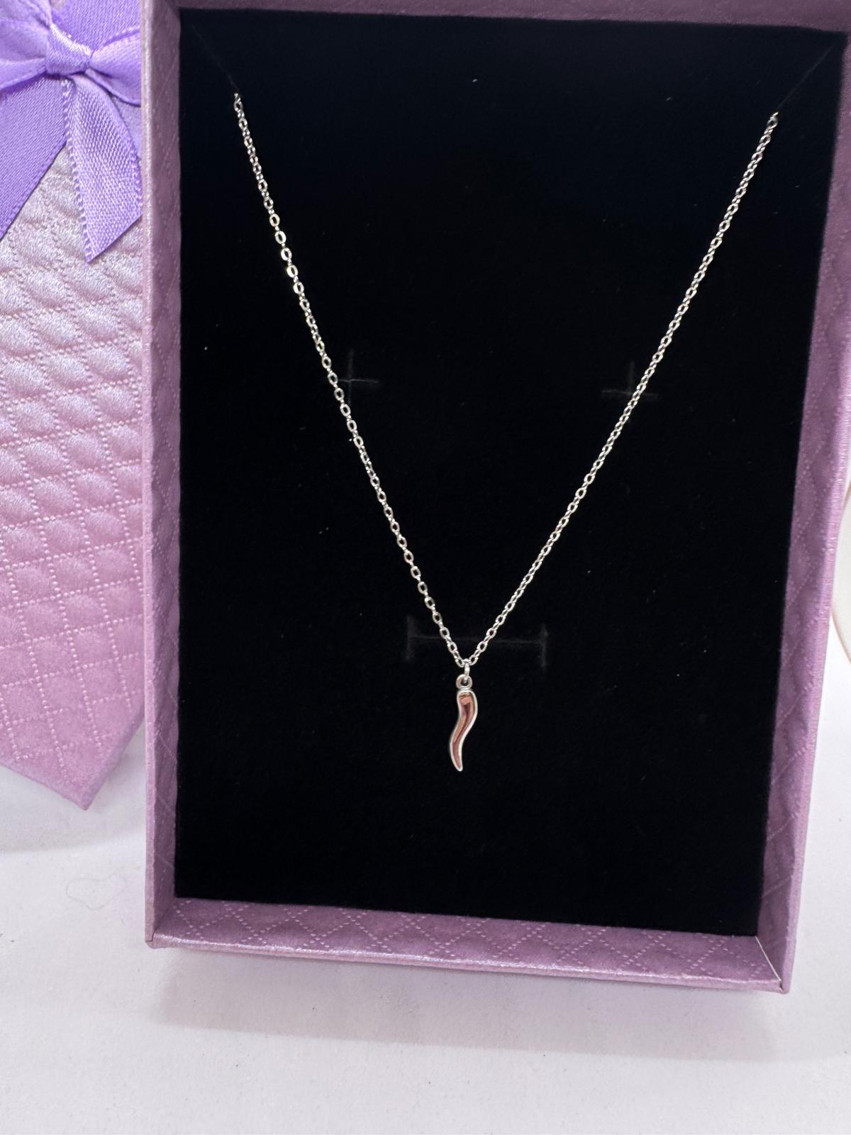 Ensemble Collier + Boucles D'Oreilles En Acier Inoxydable