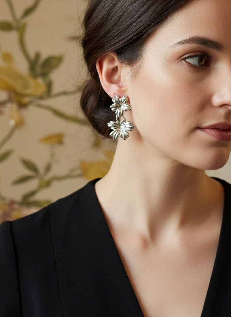 BOUCLES D'OREILLES EN ACIER INOXYDABLE 316L (B15)