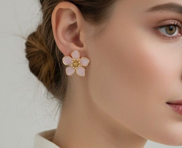 BOUCLES D'OREILLES EN ACIER INOXYDABLE 316L (B3)