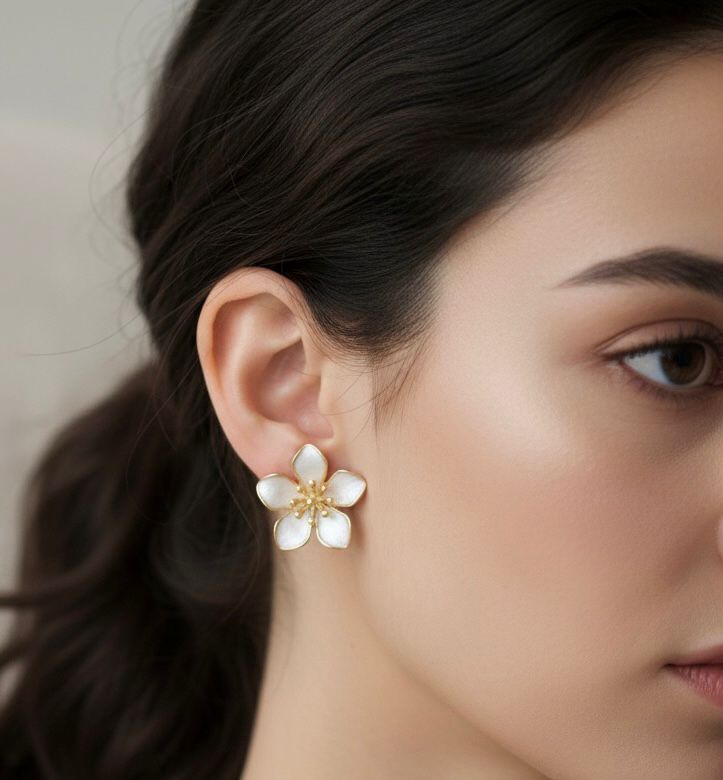 BOUCLES D'OREILLES EN ACIER INOXYDABLE 316L (B4)