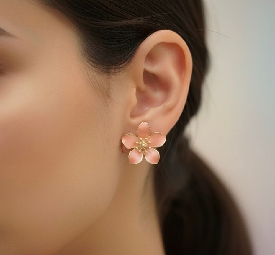 BOUCLES D'OREILLES EN ACIER INOXYDABLE 316L (B5)