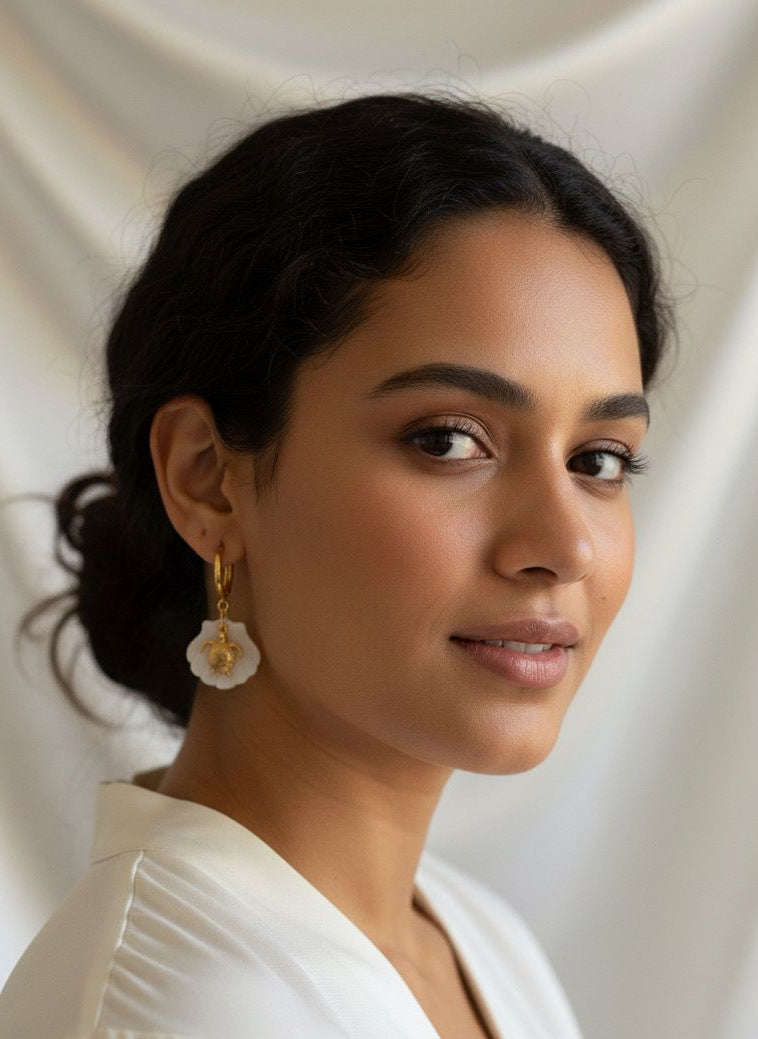 BOUCLES D'OREILLES EN ACIER INOXYDABLE 316L (B6)