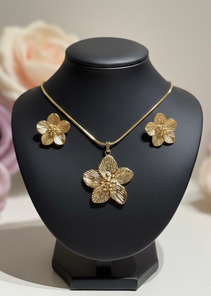 PARURE FEMME EN ACIER INOXYDABLE 316L (P17)