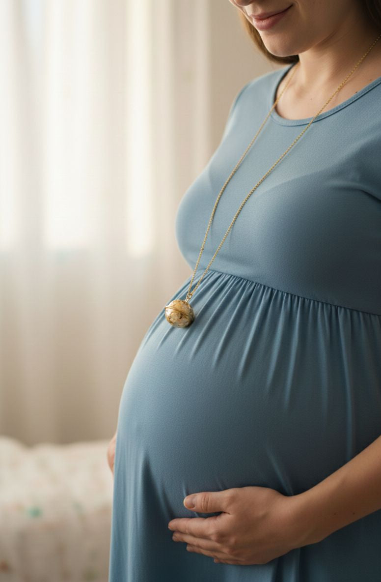 Collier Bola de Grossesse en Acier inoxydable (316L) C2