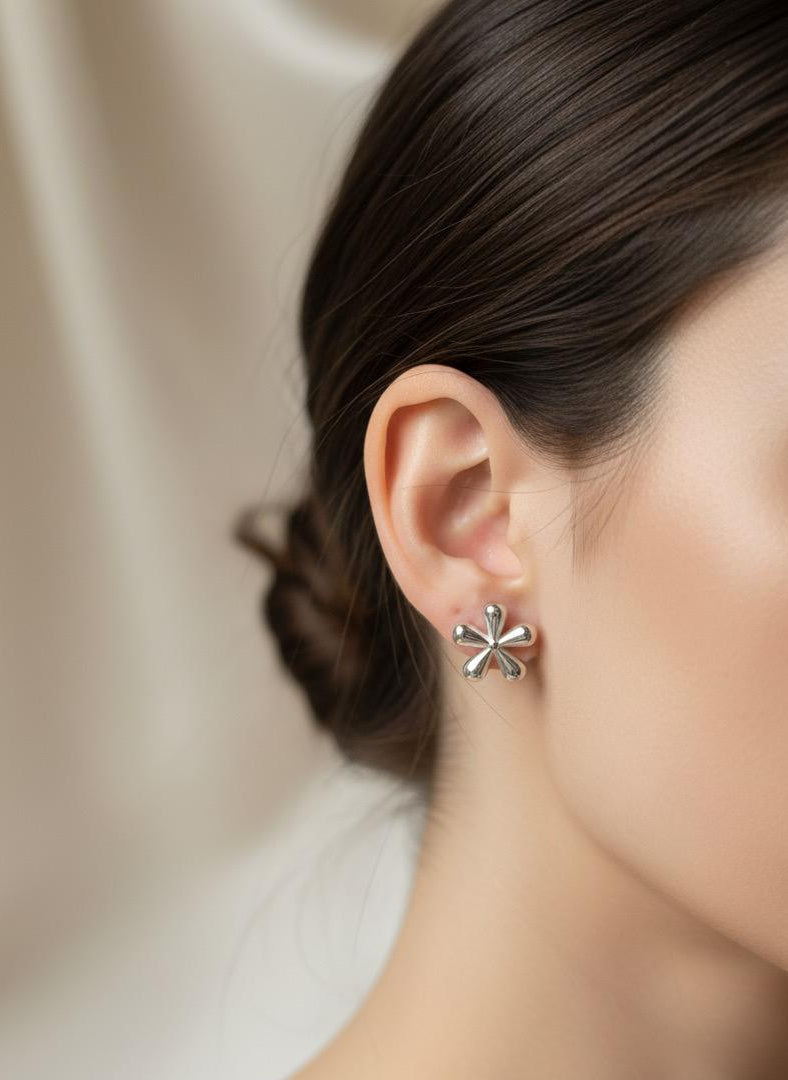 BOUCLES D'OREILLES PENDANTES EN ACIER INOXYDABLE 316 L (B73)