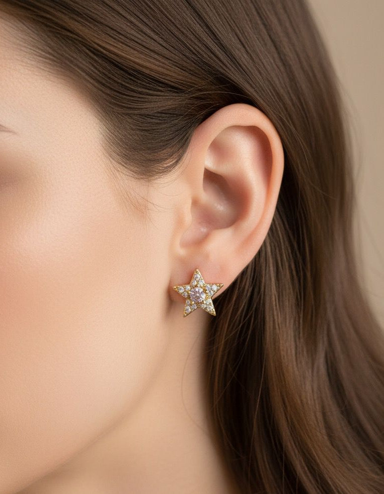 BOUCLES D'OREILLES PENDANTES EN ACIER INOXYDABLE 316 L (B87)