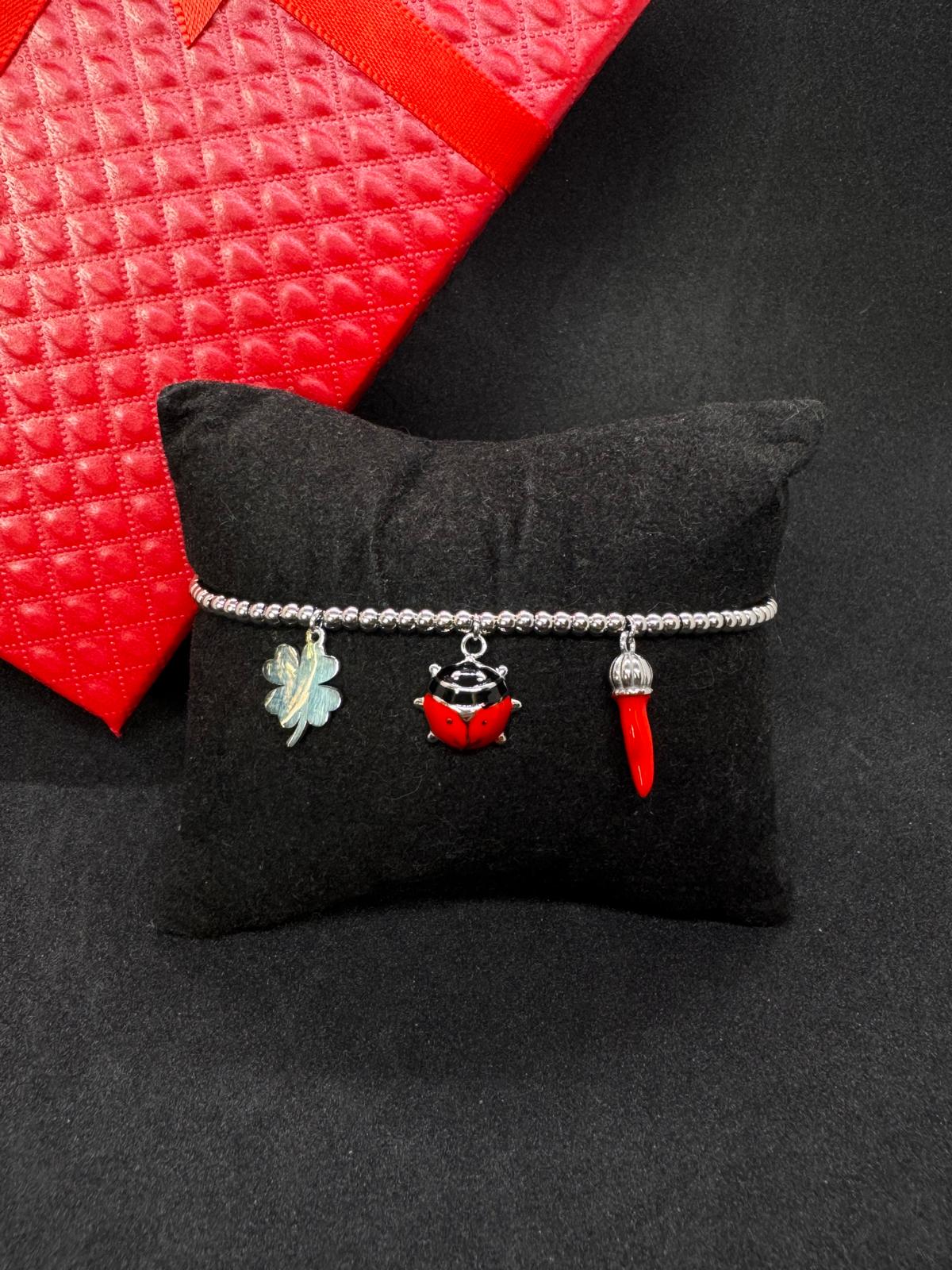 Ensemble Bracelet + Collier En Acier Inoxydable