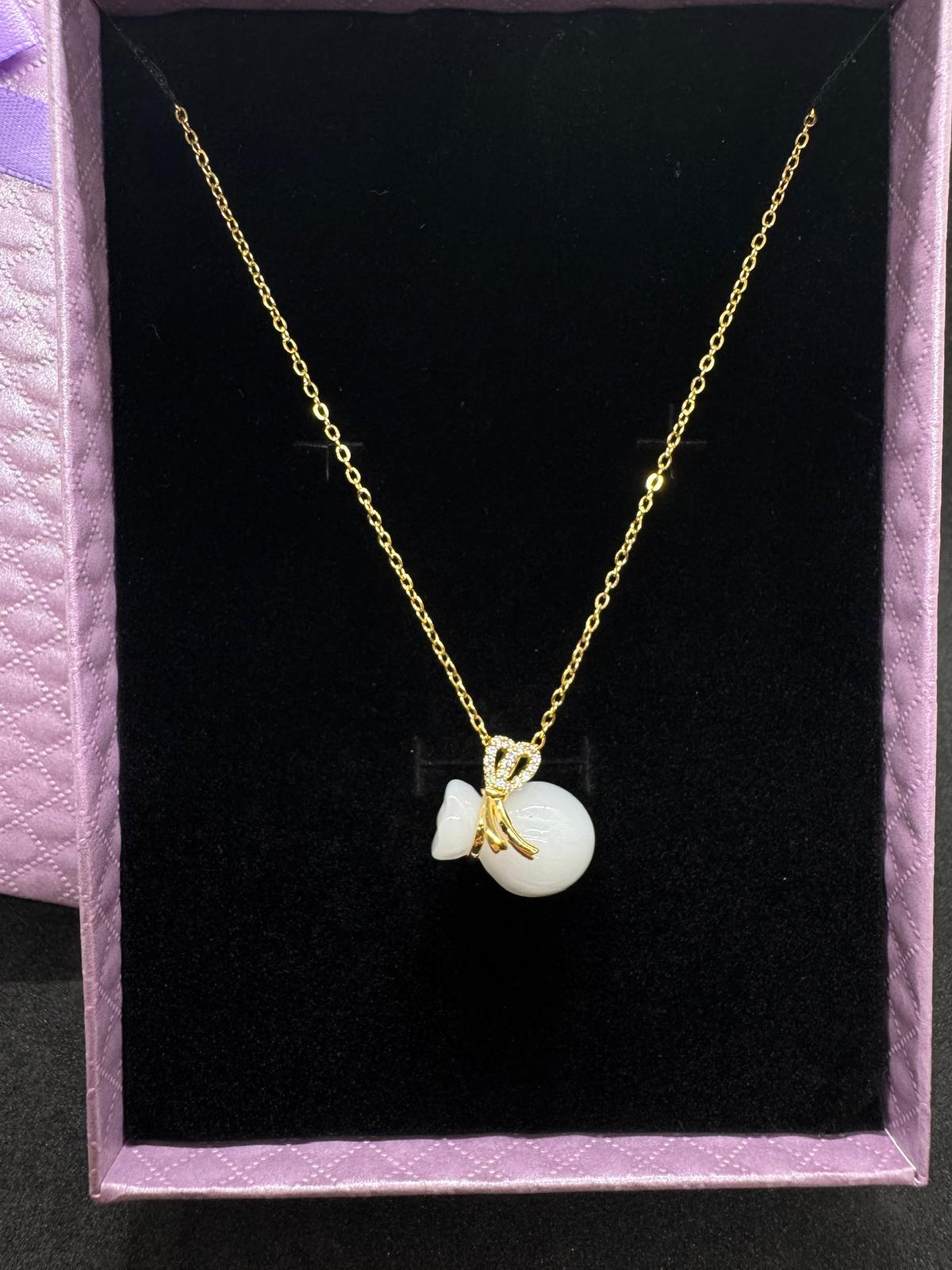 Collier Femme En Acier Inoxydable