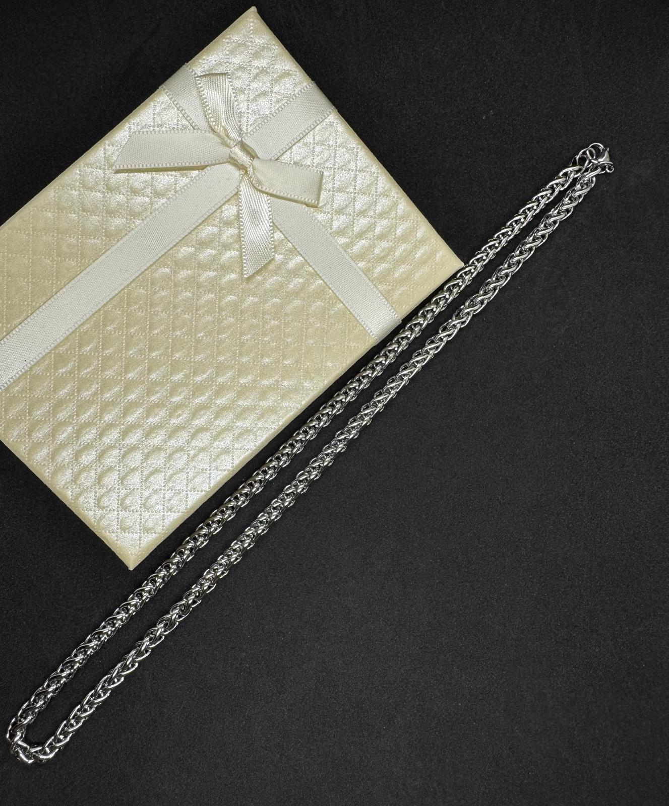 Collier Homme En Acier Inoxydable