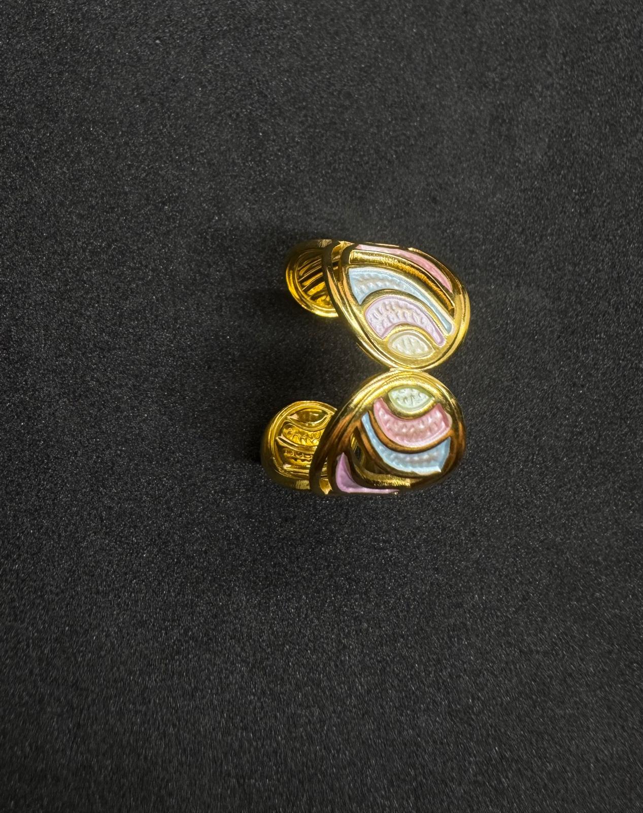Ensemble Bague + Bracelet En Acier Inoxydable