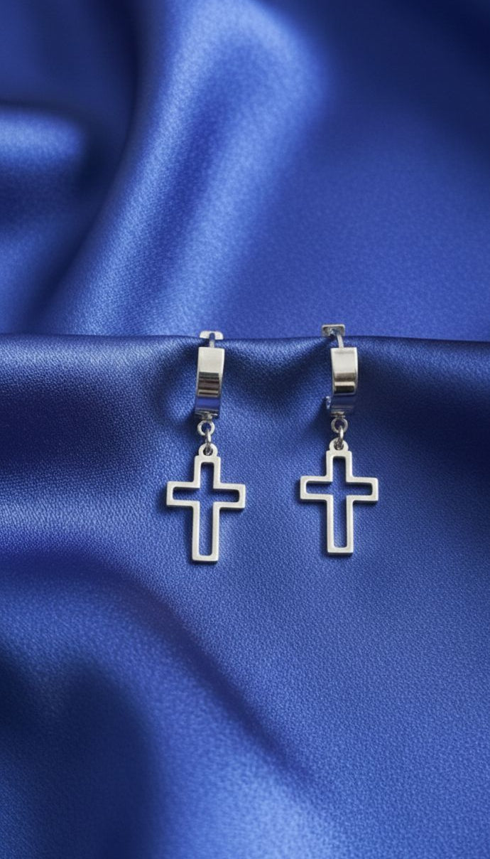 BOUCLES D'OREILLES HOMMES (B102)