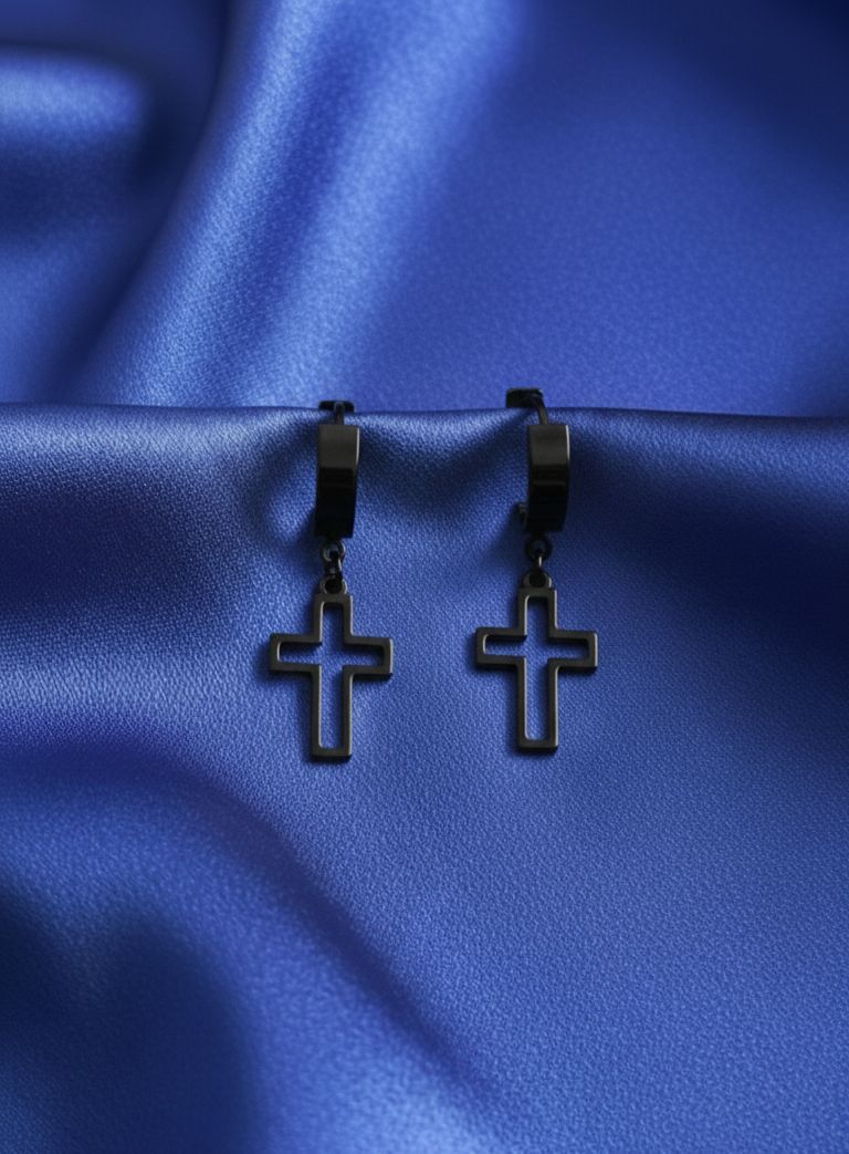 BOUCLES D'OREILLES HOMMES (B103)