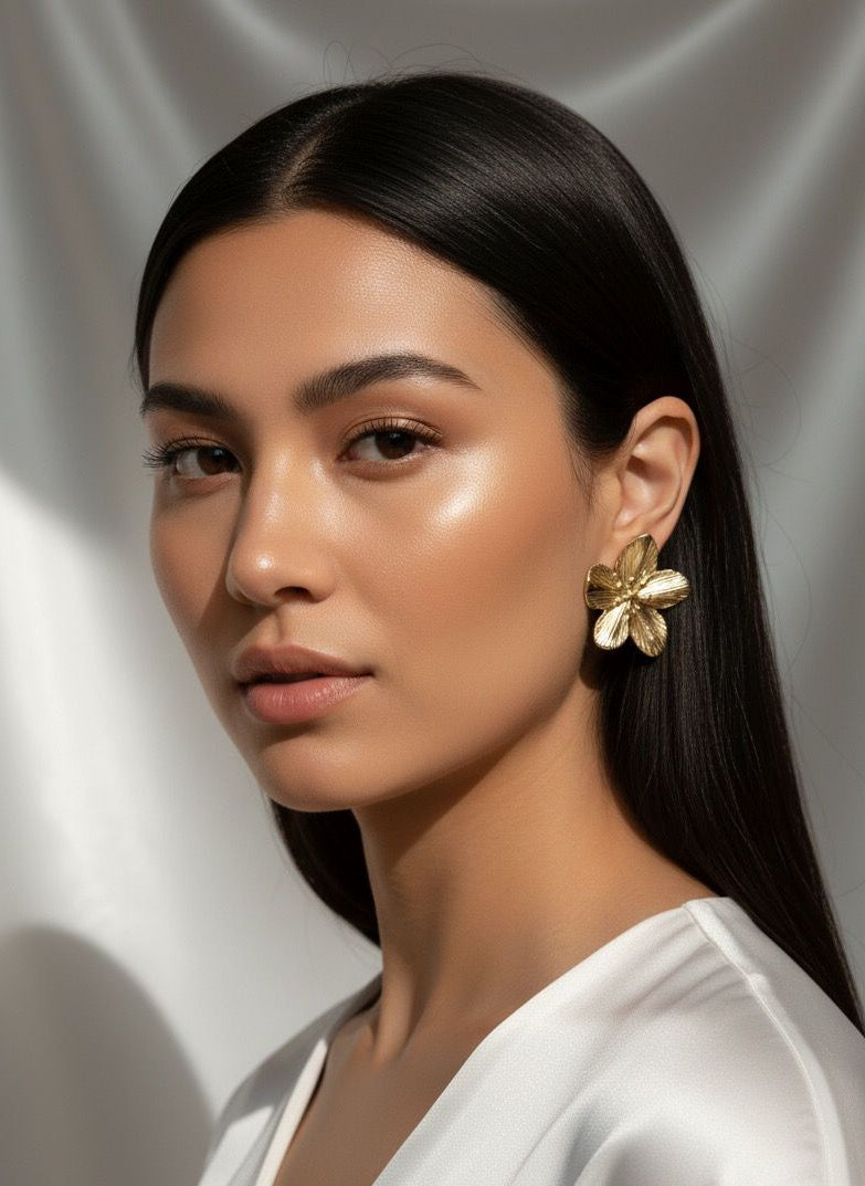 BOUCLES D'OREILLES EN ACIER INOXYDABLE 316L (B21)