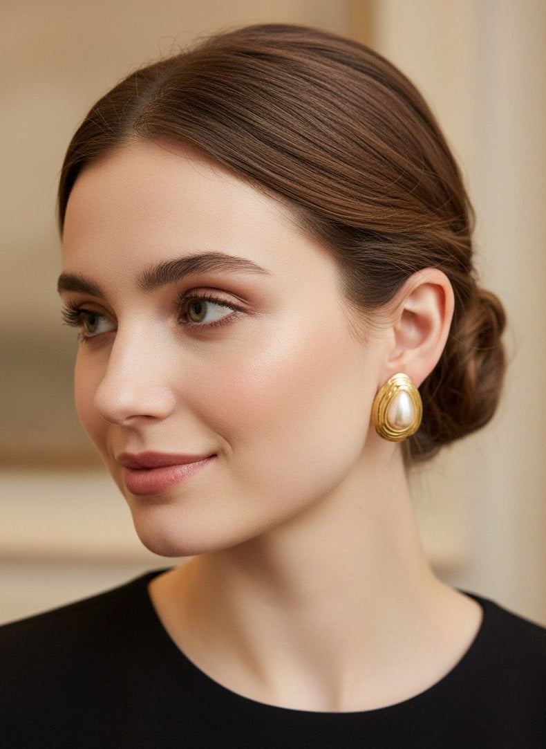 BOUCLES D'OREILLES EN ACIER INOXYDABLE 316L (B27)