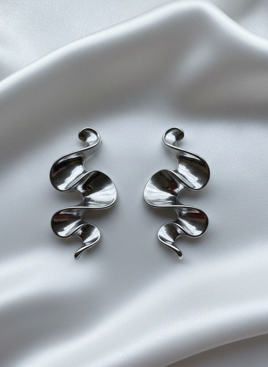 BOUCLES D'OREILLES EN ACIER INOXYDABLE 316L (B30)