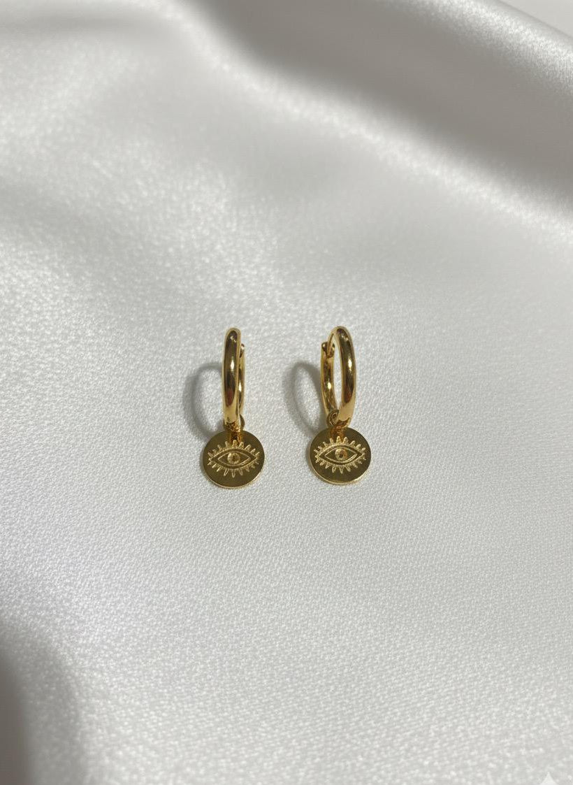 BOUCLES D'OREILLES PENDANTES EN ACIER INOXYDABLE 316 L (B38)