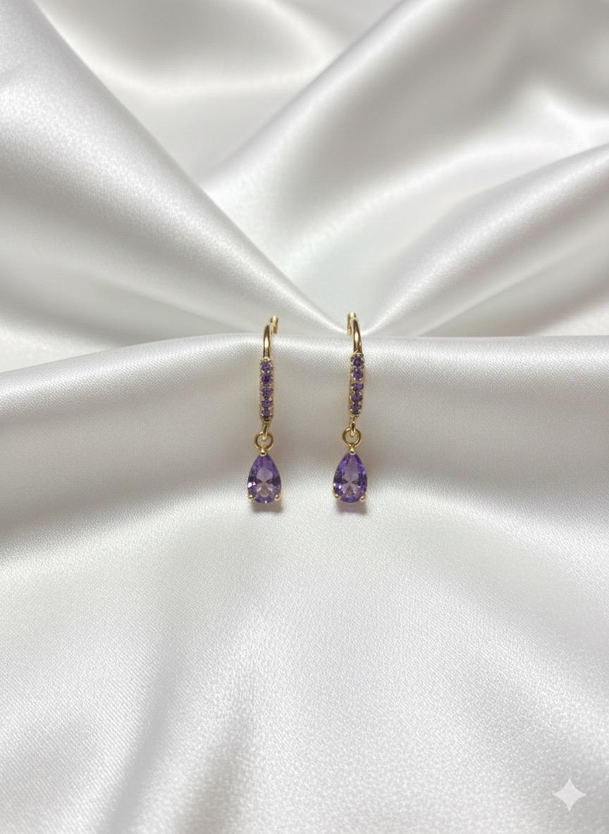 BOUCLES D'OREILLES PENDANTES EN ACIER INOXYDABLE 316 L (B48)