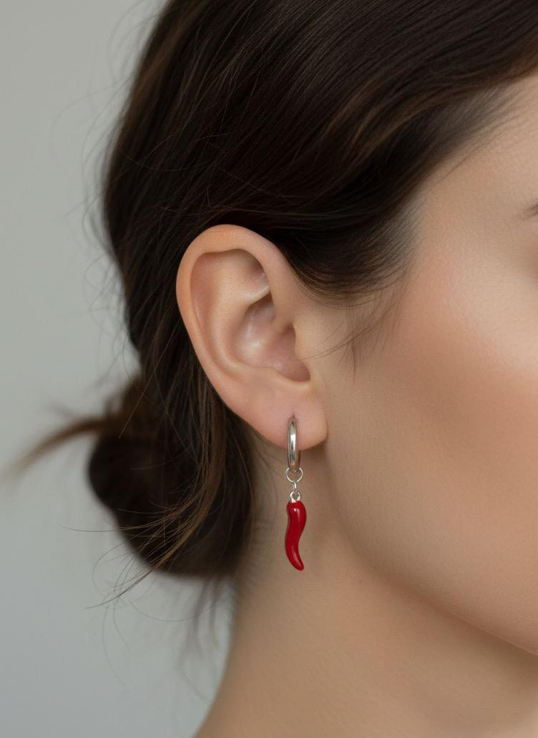 BOUCLES D'OREILLES PORTE-BONHEUR (B56)