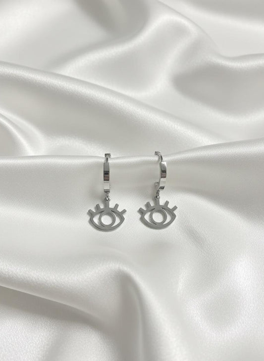 BOUCLES D'OREILLES PENDANTES EN ACIER INOXYDABLE 316 L (B57)