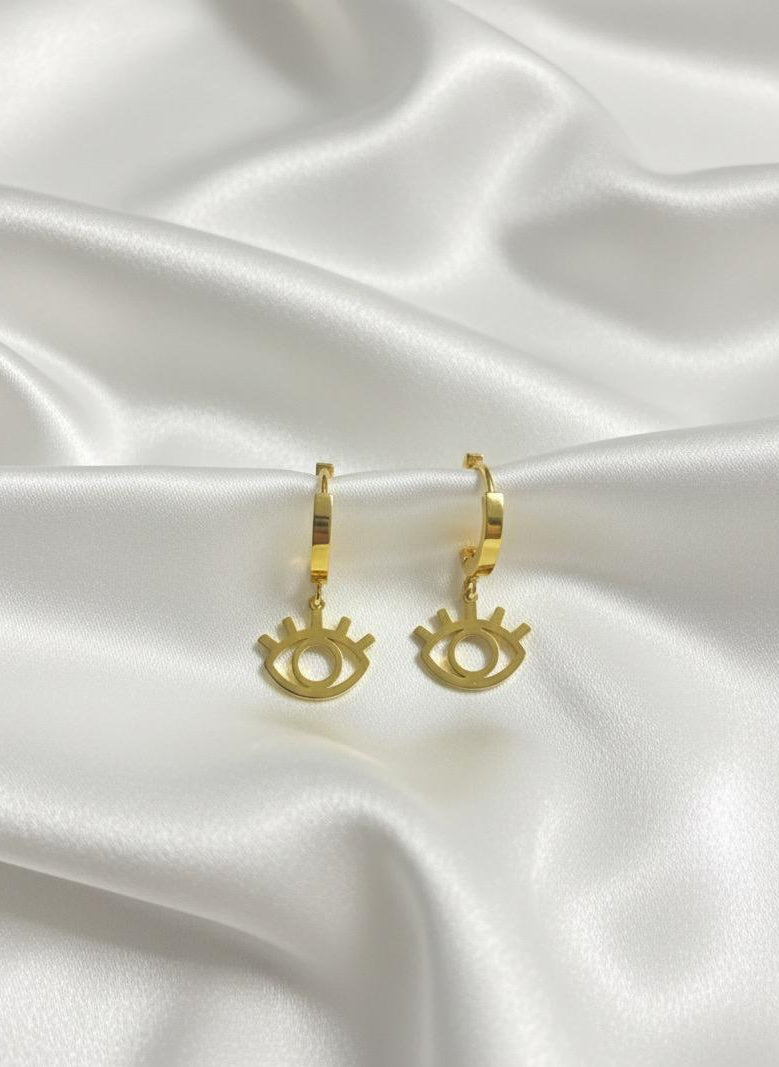 BOUCLES D'OREILLES PENDANTES EN ACIER INOXYDABLE 316 L (B58)