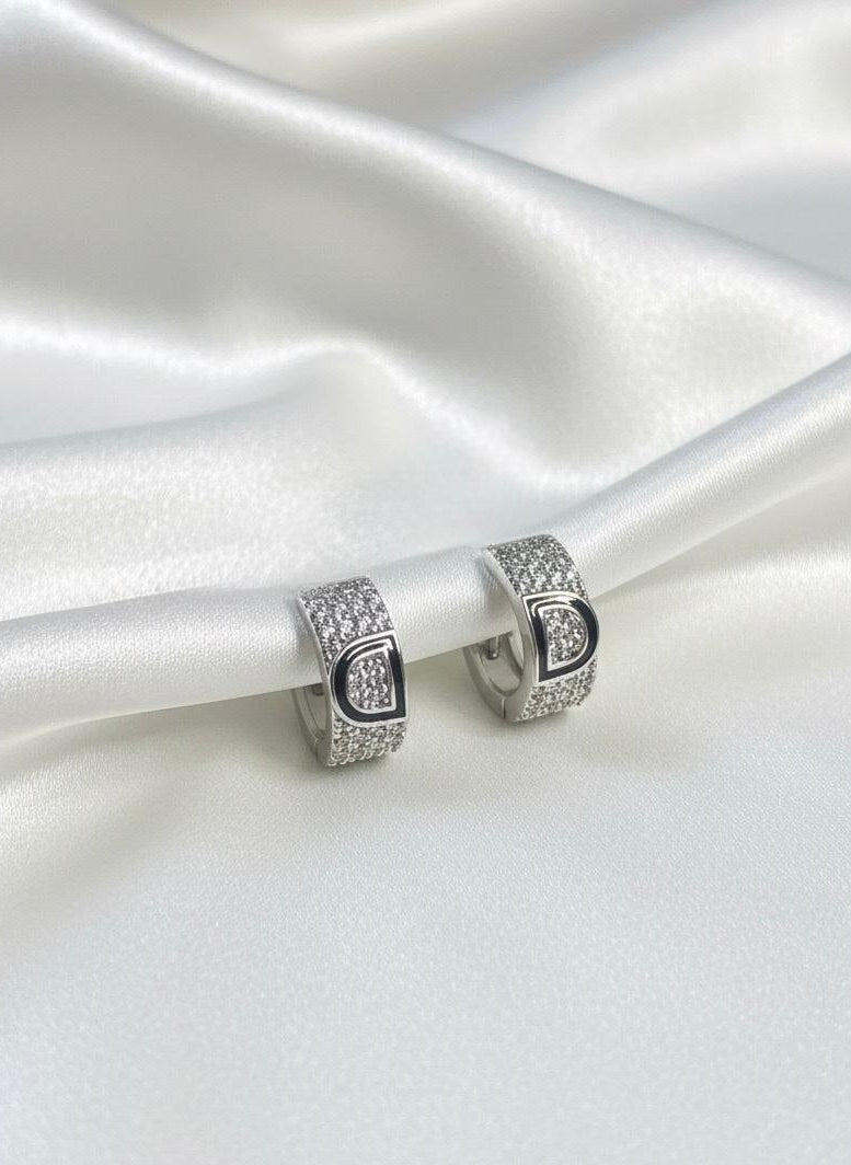 BOUCLES D'OREILLES PENDANTES EN ACIER INOXYDABLE 316 L (B59)