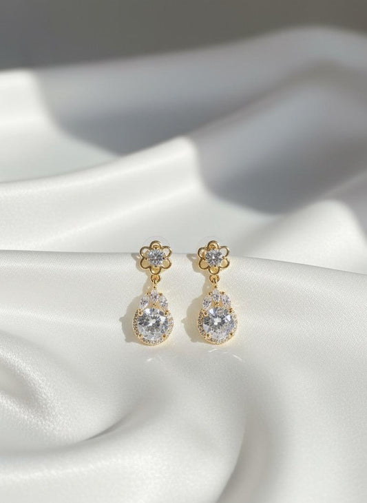 BOUCLES D'OREILLES PENDANTES EN ACIER INOXYDABLE 316 L (B61)