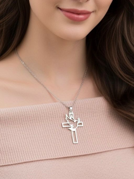 COLLANA IN ACCIAIO INOSSIDABILE 316L (47) 