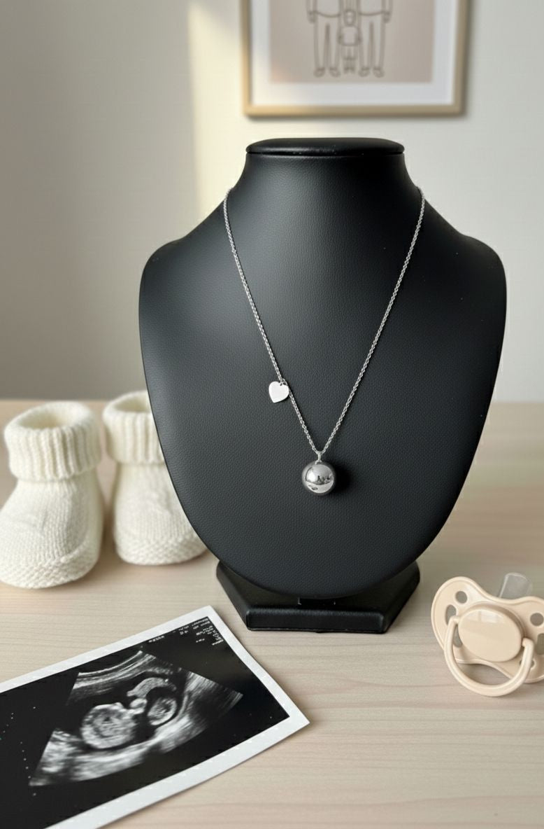 Collier Bola de Grossesse en Acier inoxydable (316L) C4