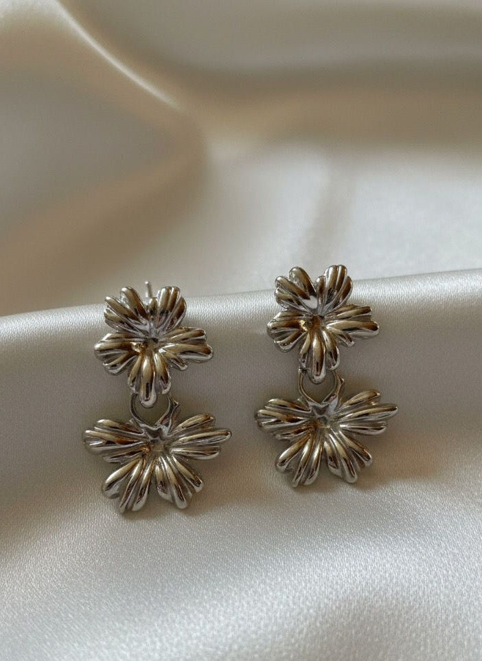 BOUCLES D'OREILLES EN ACIER INOXYDABLE 316L (B15)