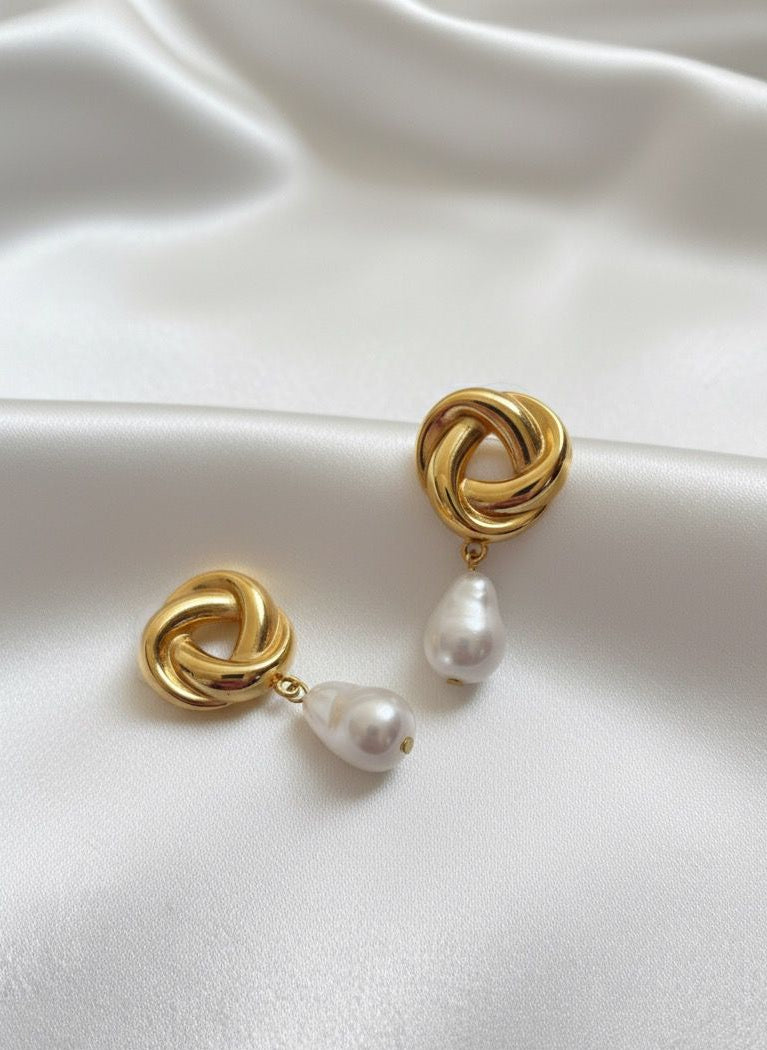 BOUCLES D'OREILLES EN ACIER INOXYDABLE 316L (B17)