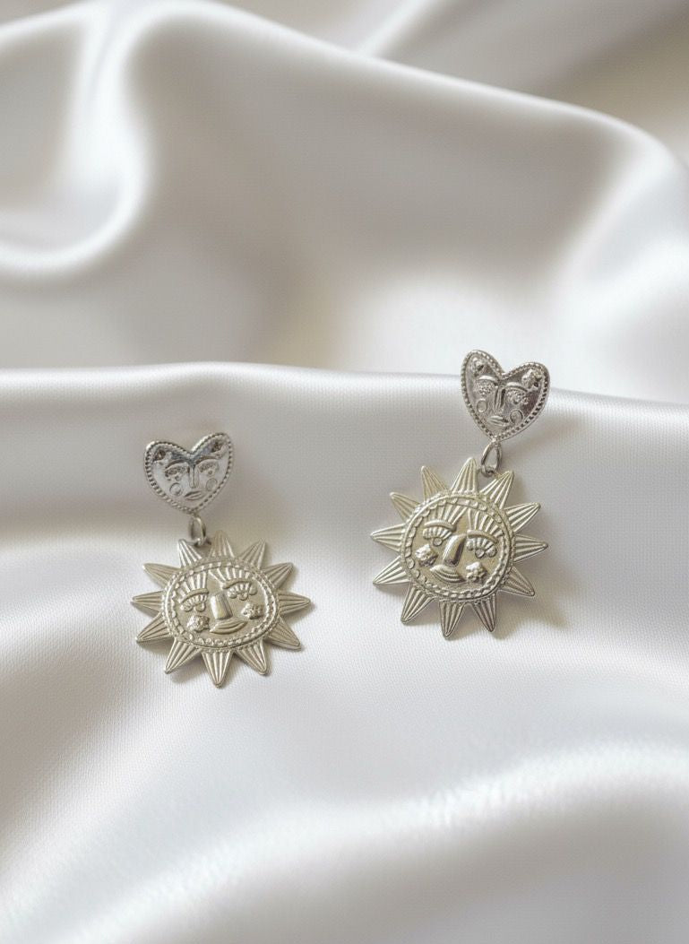 BOUCLES D'OREILLES EN ACIER INOXYDABLE 316L (B11)