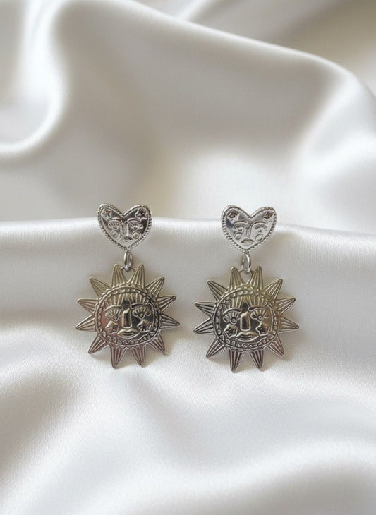 BOUCLES D'OREILLES EN ACIER INOXYDABLE 316L (B11)