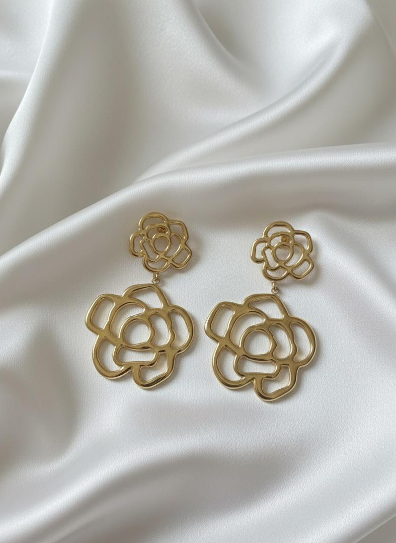 BOUCLES D'OREILLES EN ACIER INOXYDABLE 316L (B12)