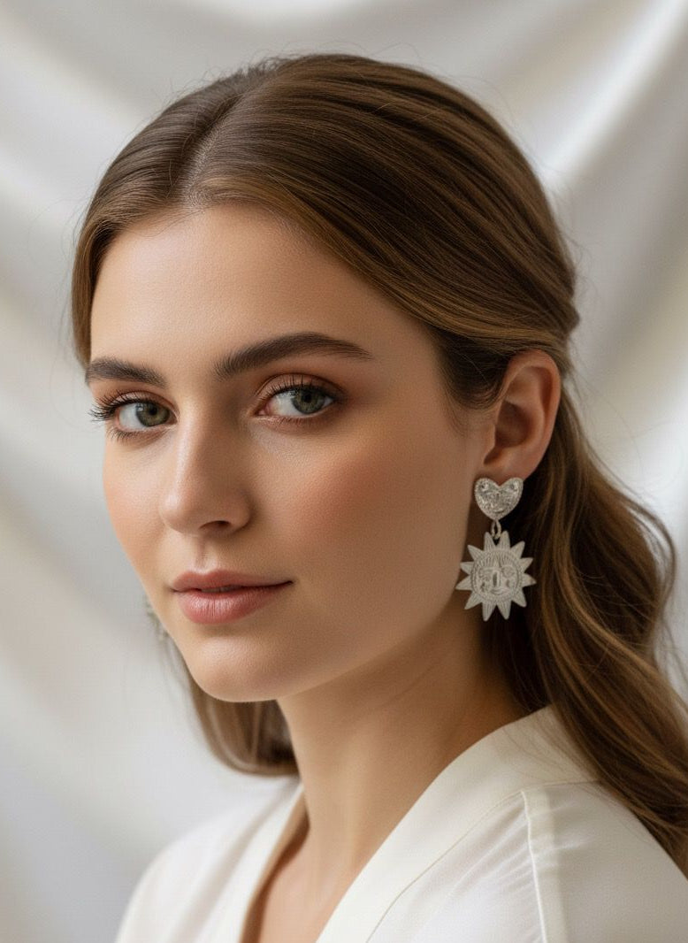 BOUCLES D'OREILLES EN ACIER INOXYDABLE 316L (B11)