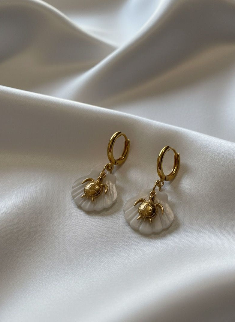 BOUCLES D'OREILLES  EN ACIER INOXYDABLE 316L (B6)