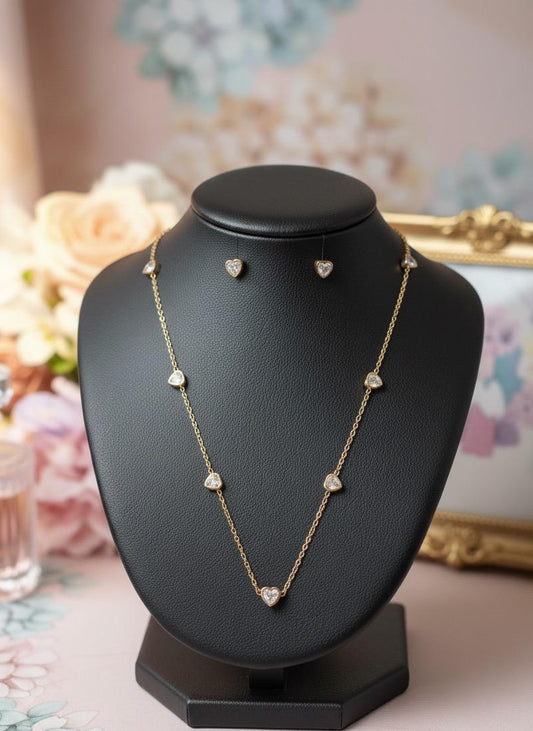 PARURE FEMME EN ACIER INOXYDABLE 316L (P1)