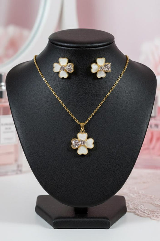 PARURE FEMME EN ACIER INOXYDABLE 316L (P14)